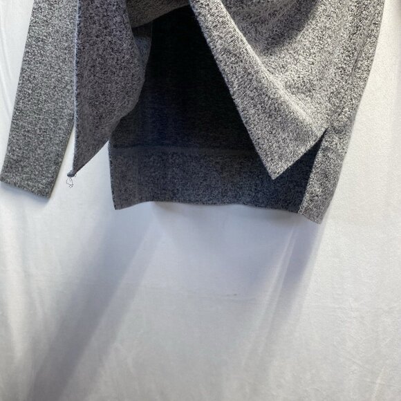 Lucky Brand Crewneck Long Sleeve Soft Knit Sweatshirt Women XS Gray Banded Hem - Picture 12 of 16